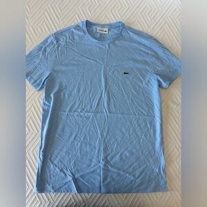 Lacoste sky blue men t shirt